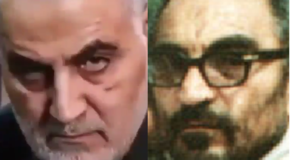 قاسم سلیمانی و لاجوردی، دو جنایتکار و پیشانی جنگی برون و درون مرزی نظام