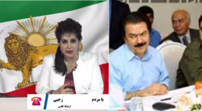 مصاحبه با محمد رجوی پسر مسعود رجوی  با خانم زینا تهرانی از «کانال یک» سلطنت طلب